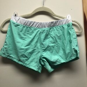 Seafoam green swim trunks